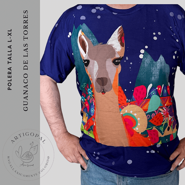 POLERA GUANACO DE LAS TORRES