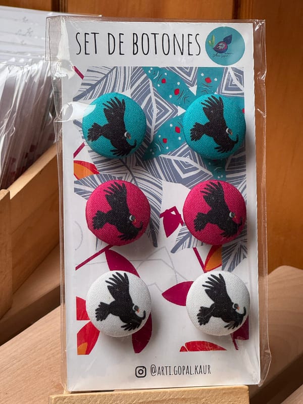 SET BOTONES CÓNDOR