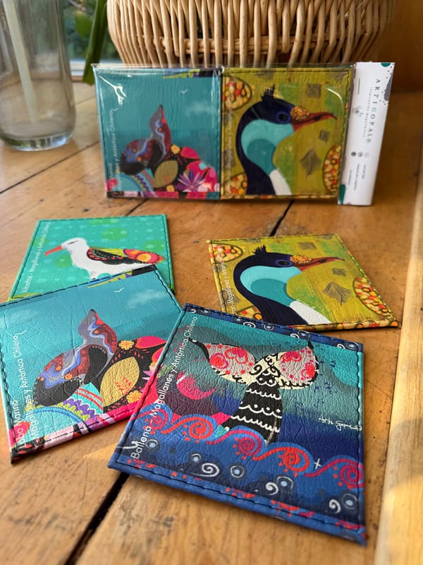 Set Posavasos Océanos  Australes