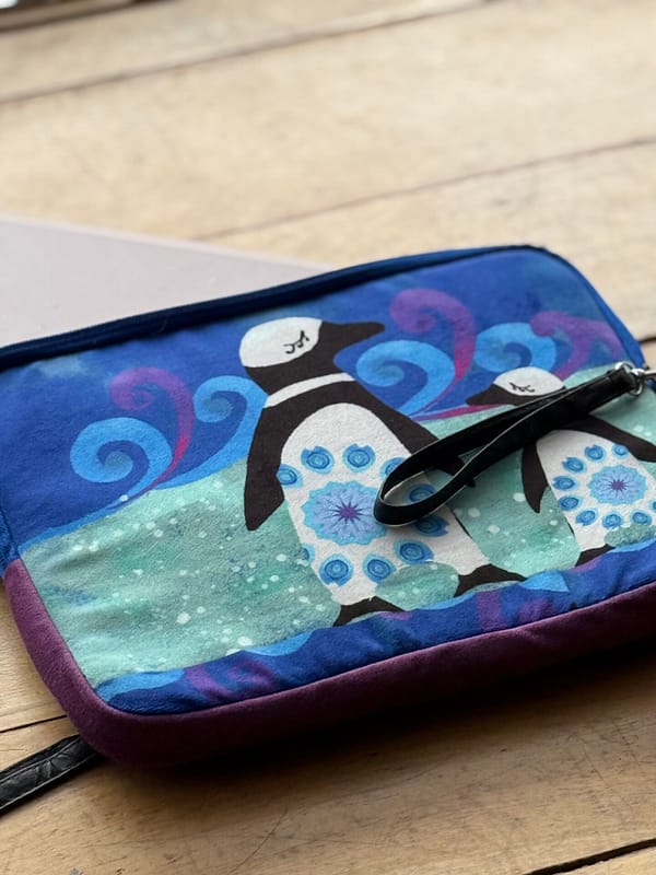 FUNDA TABLET PINGÜINO MAGALLÁNICO
