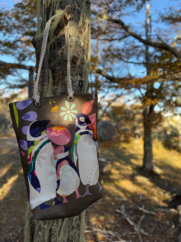 Bolso Lona Pingüino Austral