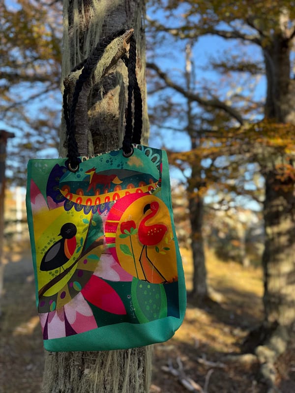 Bolso Lona Aves Magallánicas