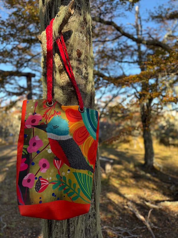 Bolso Lona Martín Pescador